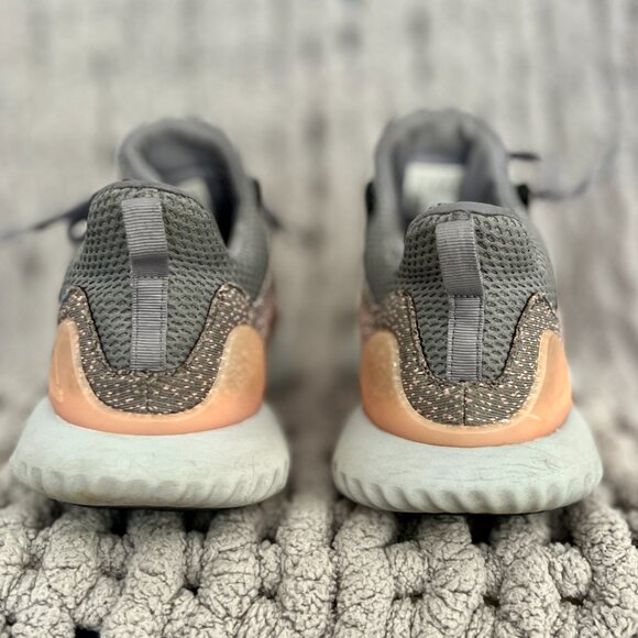 Adidas AlphaBounce Running Shoes Speckled Gray & Pink– Size 6.5 - Picture 4 of 15